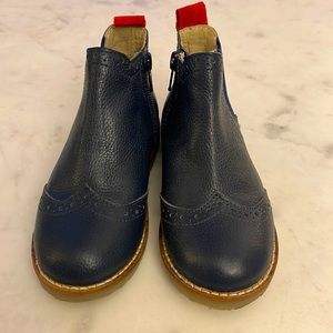 Mini Boden Leather Chelsea Boots